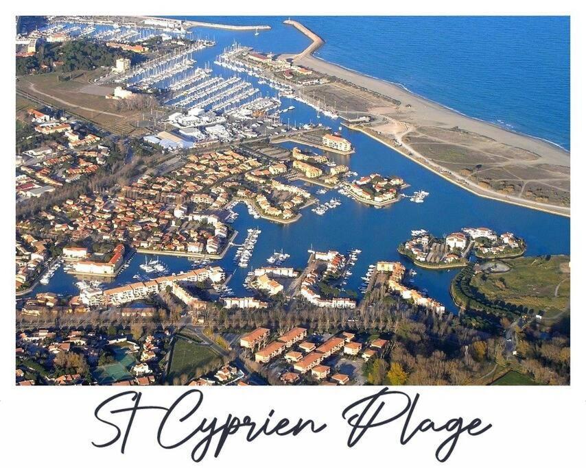Joli T2 Avec Clim, 4/6 Personnes,500M De La Plage. Saint-Cyprien  Luaran gambar